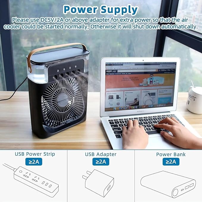 Portable-Ac-Mini-Cooler-Fan-for-Room-Cooling-Rechargeable-Fan-Portable-Ac-for-Home-Portable-Air-Conditioners-Water-Cooler-Mini-Ac-for-Room-Cooling-Mini-Humidifier-Purifier-Heavy-Flat-Squeeze